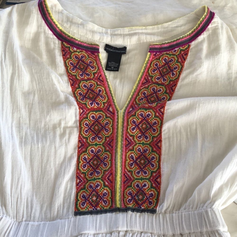 Moda International Dress size M gently used - Picture 6 of 6
